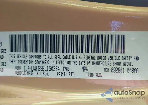 2014 Jeep Wrangler Unlimited Rubicon z USA, uszkodzony, nr VIN 1C4HJWFG9EL150394